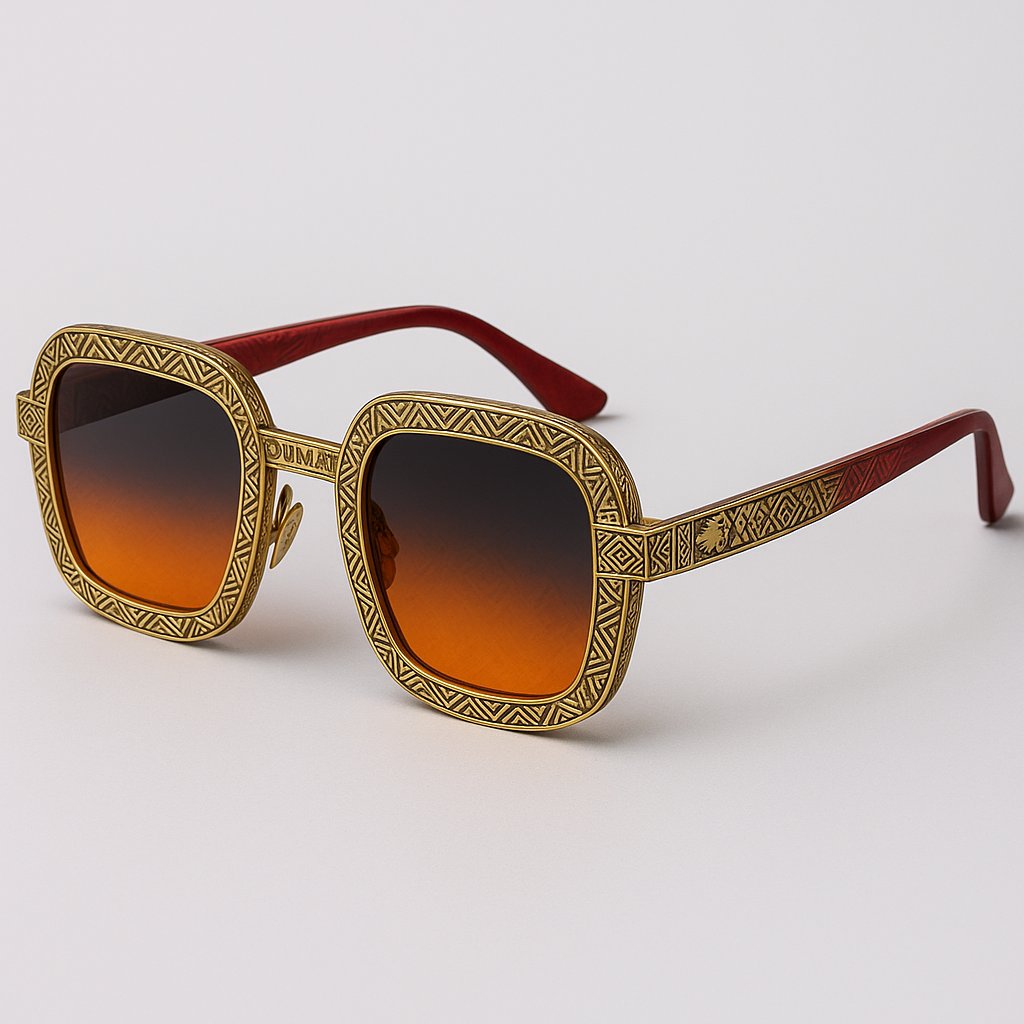Lunettes de Soleil DUMA LEGACY – Modèle "Empire Rouge"