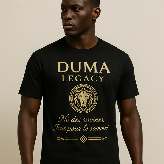 T-shirt DUMA LEGACY – Lion doré